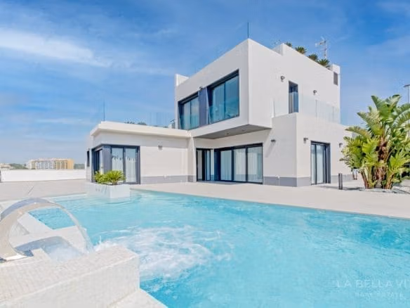Sensational Luxury property for sale in Campoamor, Orihuela Costa with Private Pool and sea view