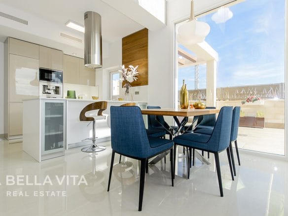Living room in Single-Family property for Sale in Rojales, Ciudad Quesada, Costa Blanca, Spain, with Private Pool, 132 m², 3 bedrooms, 409.950€