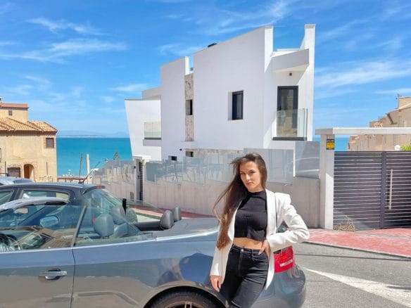 Modern Villa close to the beach for sale in La Mata, Torrevieja