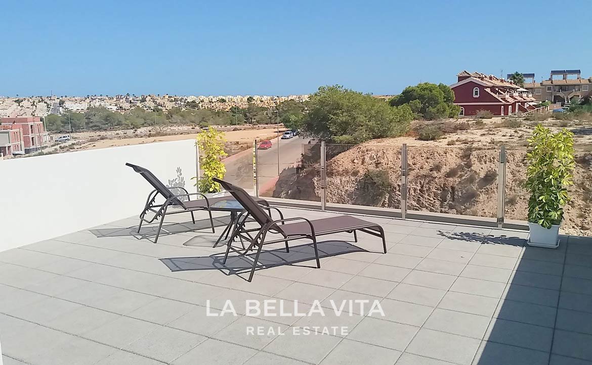 Luxury brand-new villa for sale in exclusive area of San Miguel de Salinas, Alicante, Spain