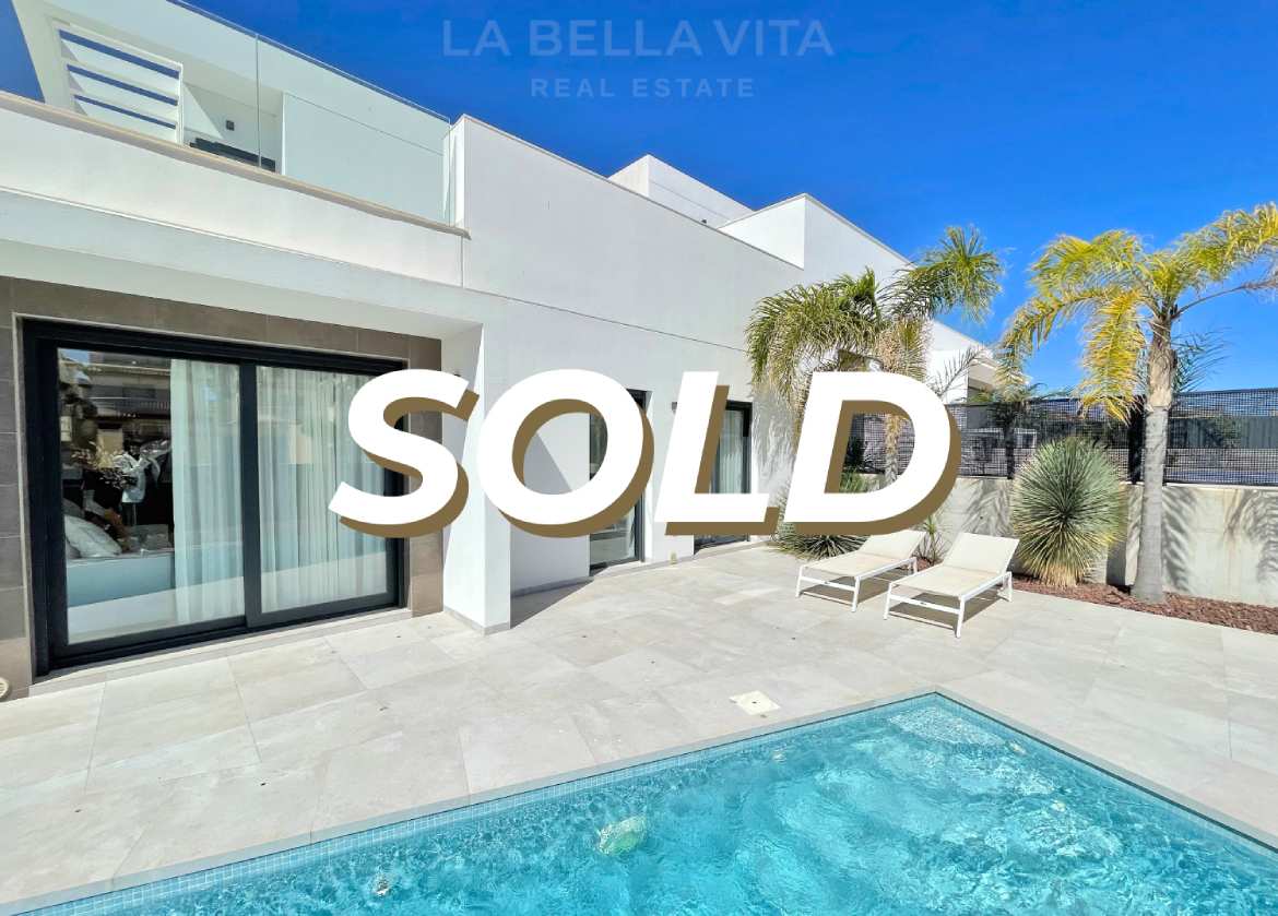 villa for sale in la marina san fulgencio SOLD