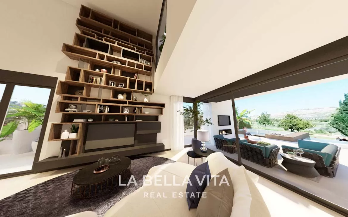 Luxury front-line golf New Build Property for sale in La Finca Resort, Algorfa, Costa Blanca, Spain