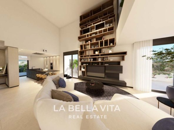 Luxury front-line golf New Build Property for sale in La Finca Resort, Algorfa, Costa Blanca, Spain