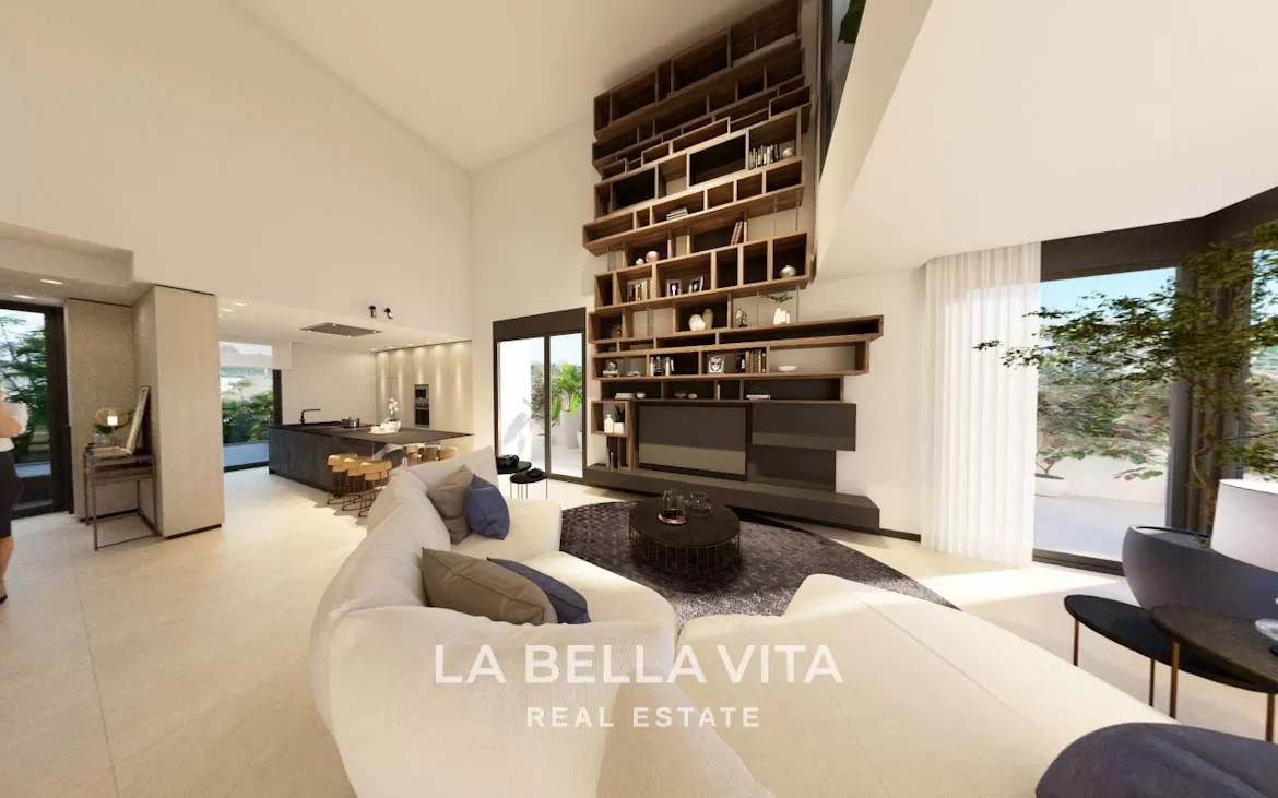 Luxury front-line golf New Build Property for sale in La Finca Resort, Algorfa, Costa Blanca, Spain