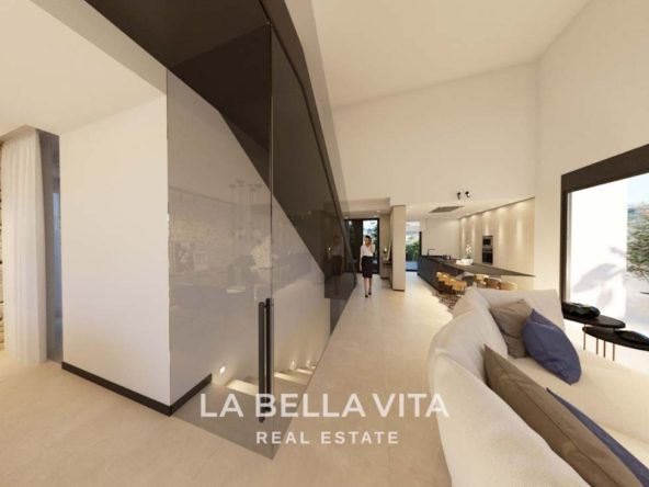 Luxury front-line golf New Build Property for sale in La Finca Resort, Algorfa, Costa Blanca, Spain