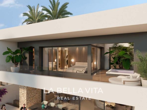 Luxury front-line golf New Build Property for sale in La Finca Resort, Algorfa, Costa Blanca, Spain