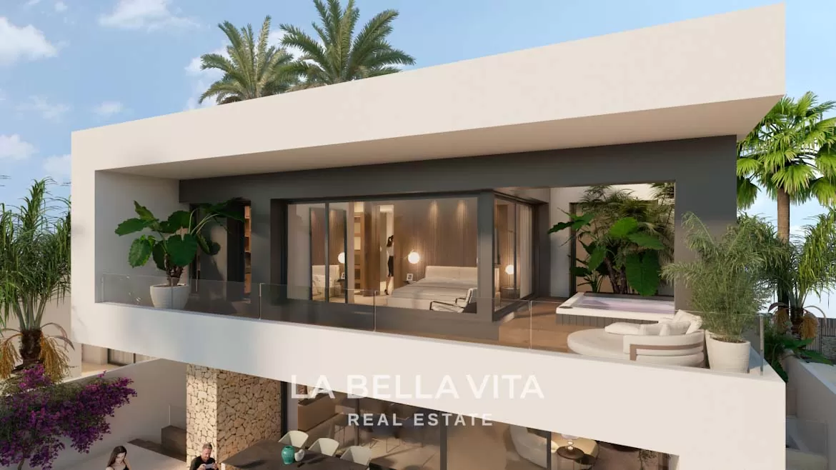 Luxury front-line golf New Build Property for sale in La Finca Resort, Algorfa, Costa Blanca, Spain