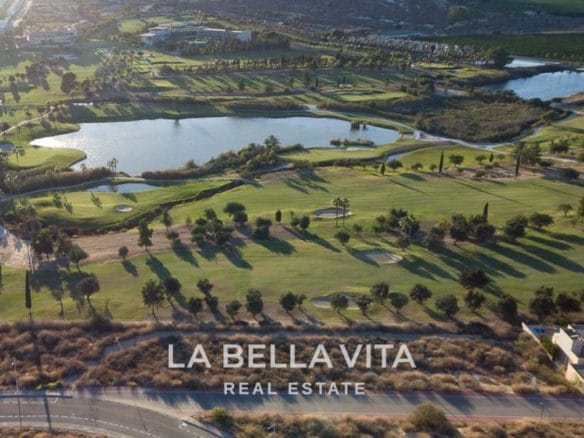 Luxury front-line golf New Build Property for sale in La Finca Resort, Algorfa, Costa Blanca, Spain