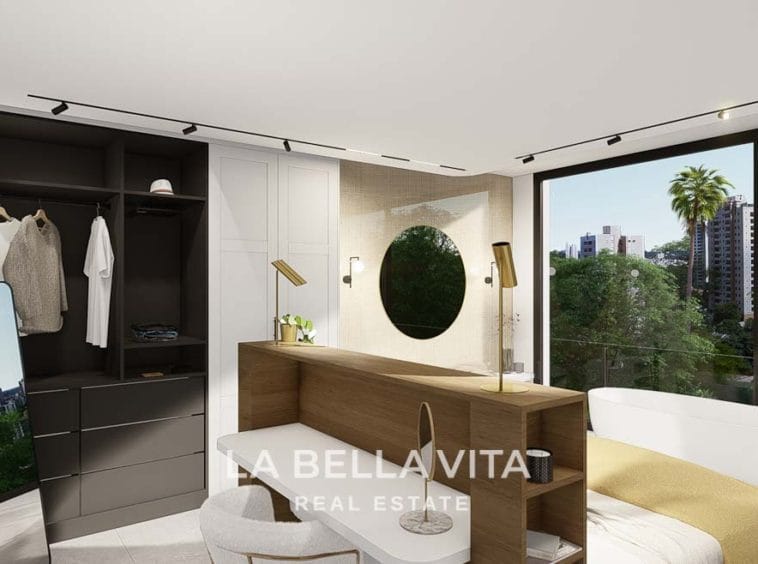 Modern Property for sale in Benimar, Rojales, Alicante, Spain master bedroom