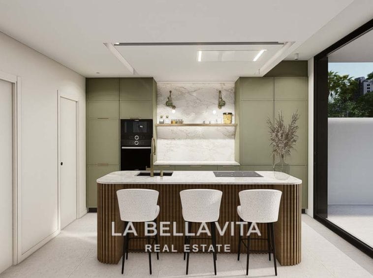 Modern Property for sale in Benimar, Rojales, Alicante, Spain kitchen