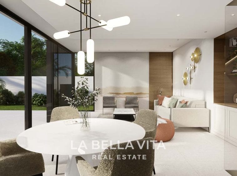 Modern Property for sale in Benimar, Rojales, Alicante, Spain living room