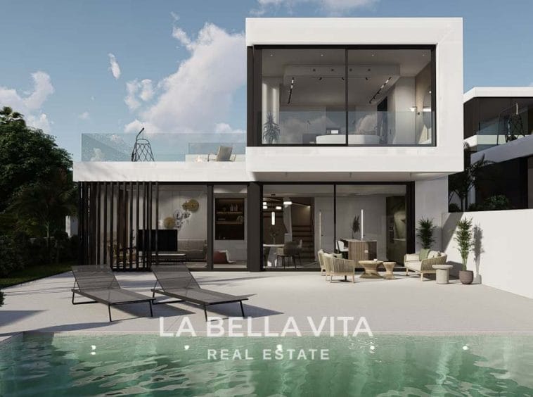 Modern Property for sale in Benimar, Rojales, Alicante, Spain Facade