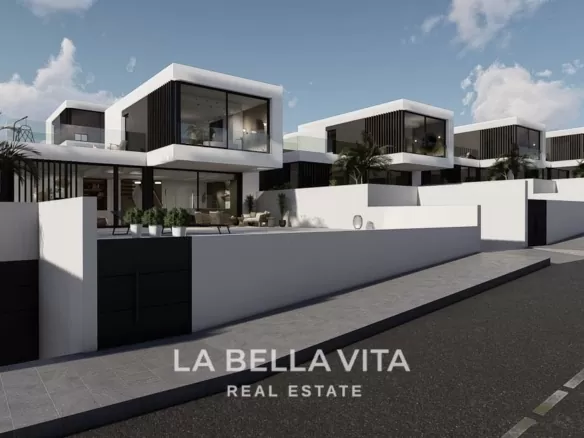 Modern Property for sale in Benimar, Rojales, Alicante, Spain residential complex with independent villas