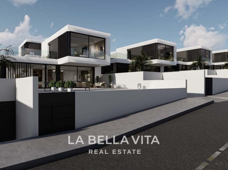 Modern Property for sale in Benimar, Rojales, Alicante, Spain residential complex with independent villas