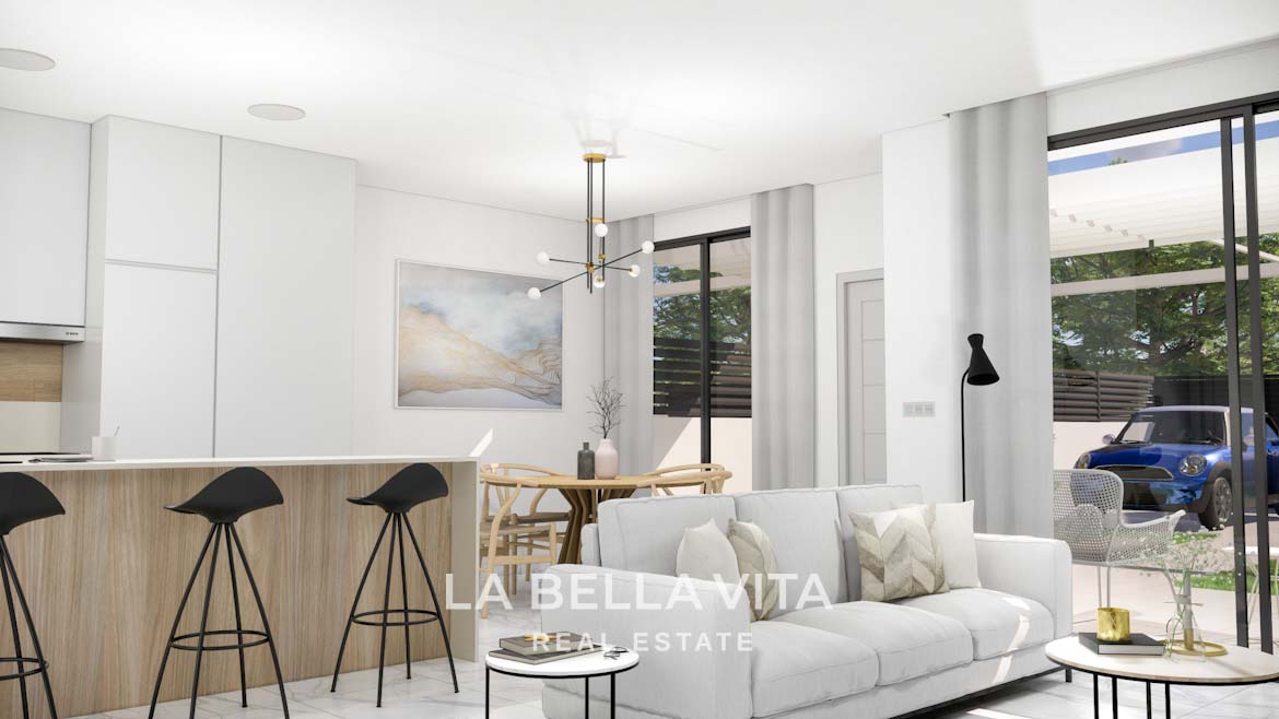 Modern townhouse with private pool for sale in Rojales, Costa Blanca, Spain