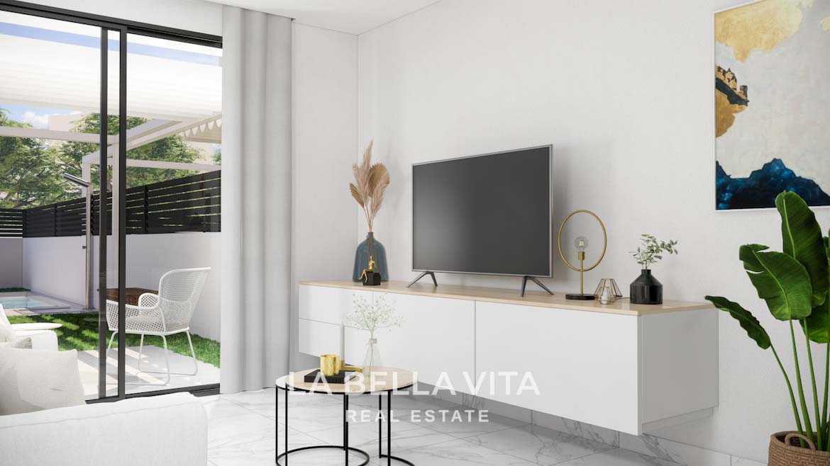 Modern townhouse with private pool for sale in Rojales, Costa Blanca, Spain