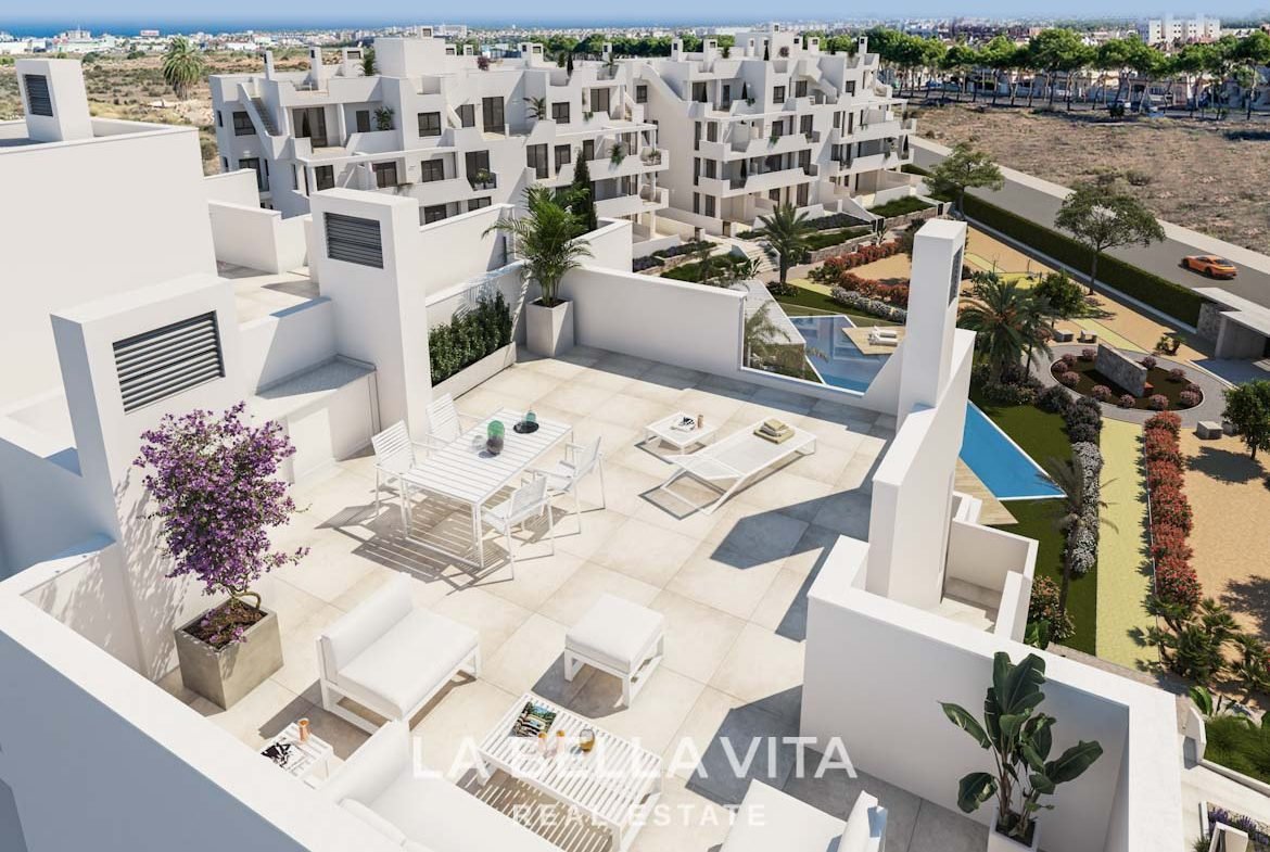 Apartments for sale in Santa Rosalia Lake & Resort, Murcia, Spain