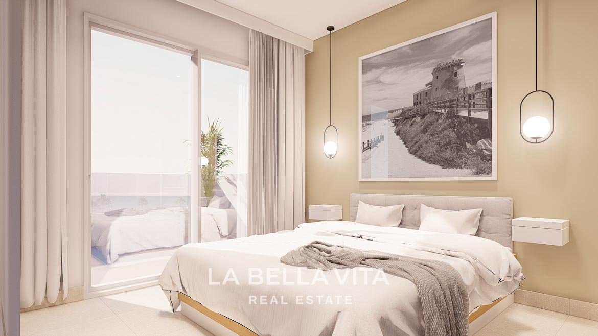 Luxury Apartments for sale in Pilar de la Horadada, Costa Blanca, Spain bedroom
