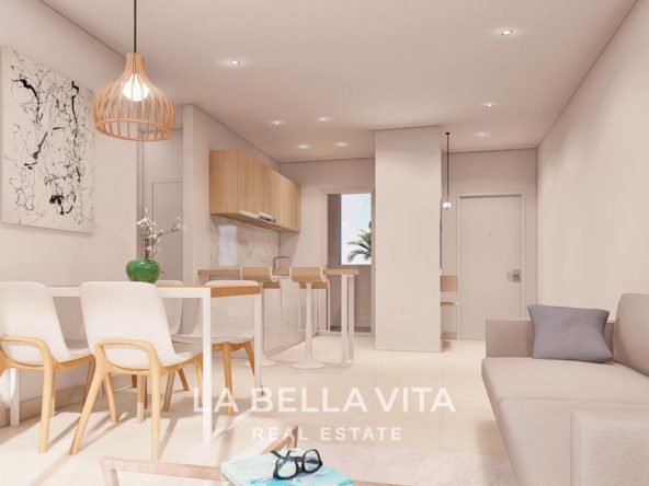 Luxury Apartments for sale in Pilar de la Horadada, Costa Blanca, Spain living room