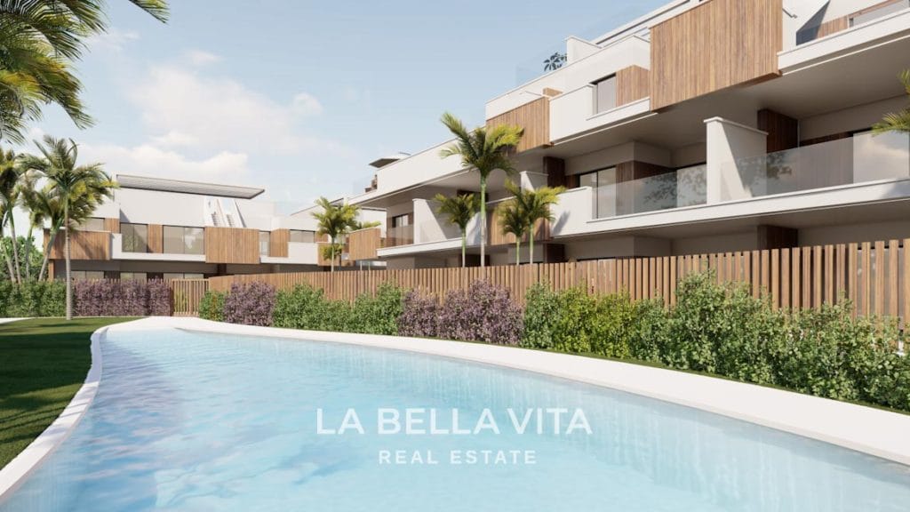 Luxury Apartments for sale in Pilar de la Horadada, Costa Blanca, Spain pool