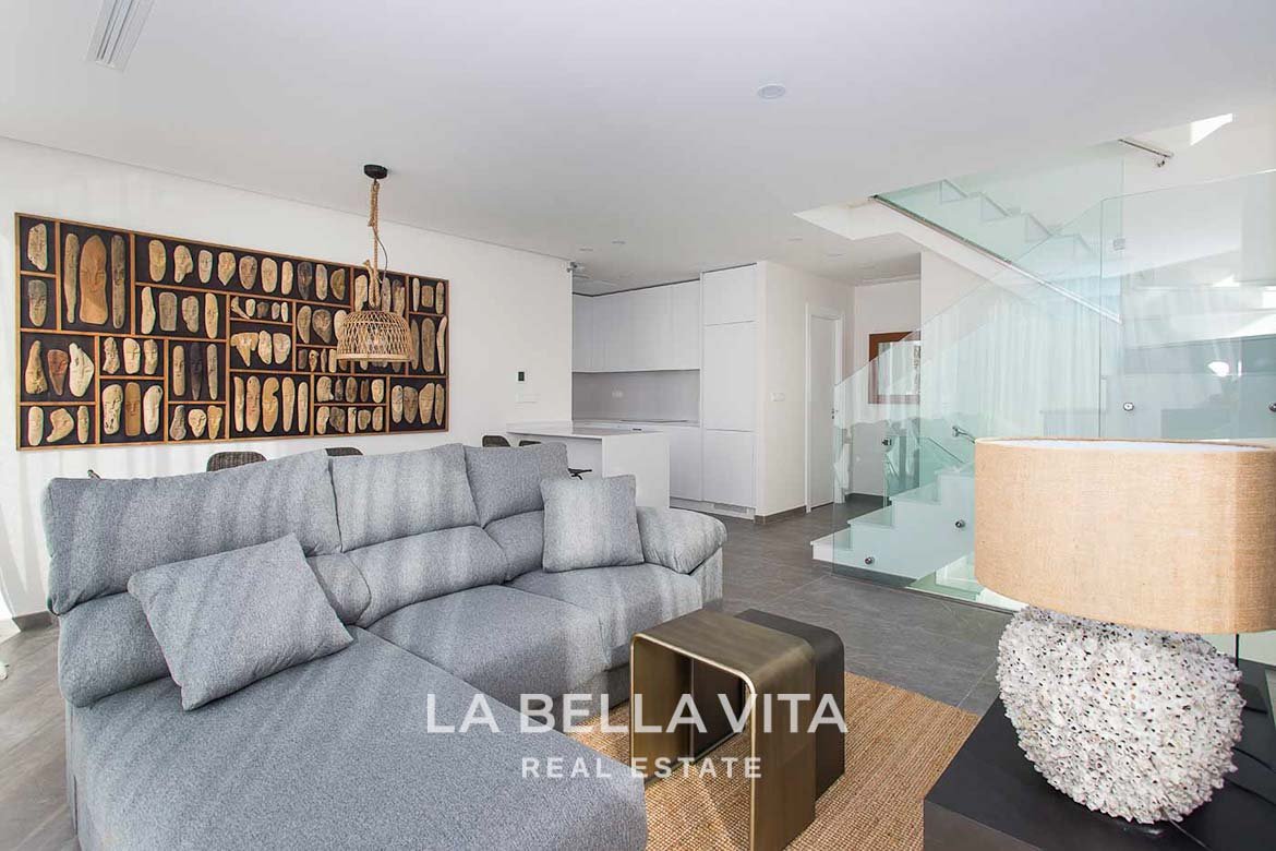 Modern independent property for sale in Torrevieja, Aguas Nuevas-living room