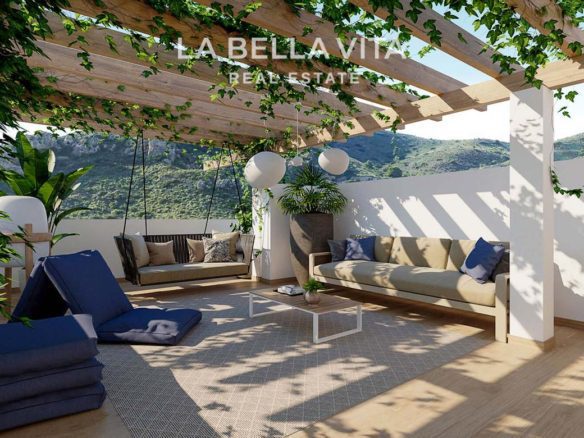 Apartments for sale on golf resort Font del Llop in Alicante, Costa Blanca, Spain