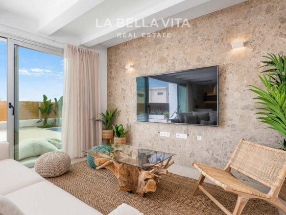 Ibiza-style properties for sale in Los Montesinos, La Herrada, Spain
