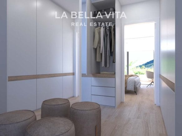 Luxury property for sale on golf resort Font del Llop in Alicante, Costa Blanca, Spain closet
