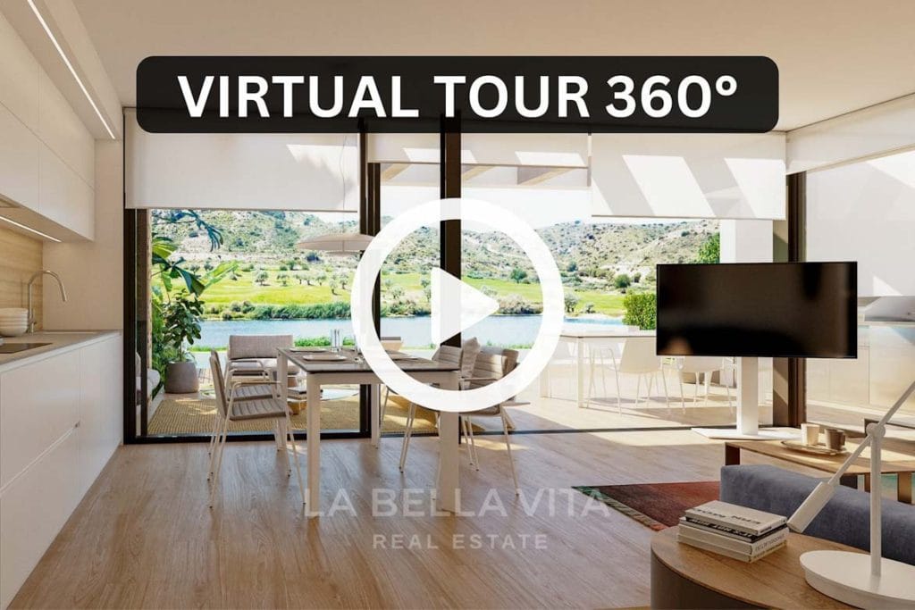 Halfvrijstaande woningen te koop op golfresort Font del Llop in Alicante, Spanje virtuele tour