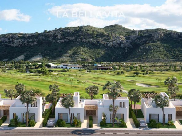 Villas for sale on golf resort Font del Llop in Costa Blanca, Alicante, Spain