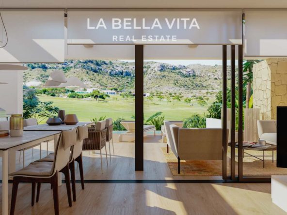 Villas for sale on golf resort Font del Llop in Costa Blanca, Alicante, Spain