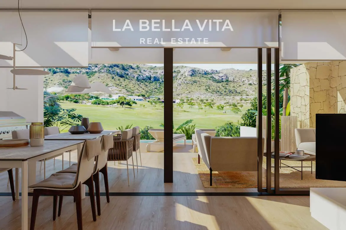 Villas for sale on golf resort Font del Llop in Costa Blanca, Alicante, Spain