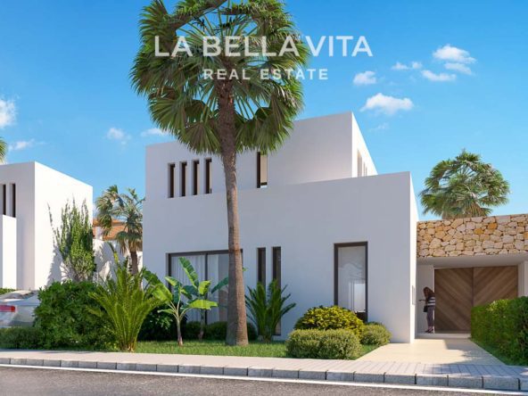 Villas for sale on golf resort Font del Llop in Costa Blanca, Alicante, Spain