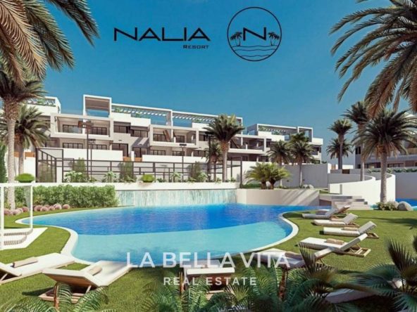 Modern Bungalows for sale in Los Balcones, Torrevieja, Alicante, Spain with sea view