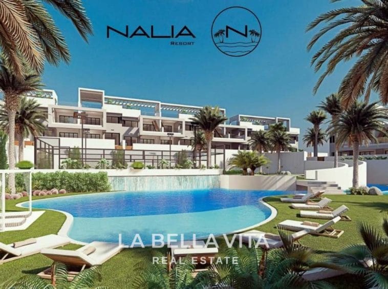 Modern Bungalows for sale in Los Balcones, Torrevieja, Alicante, Spain with sea view