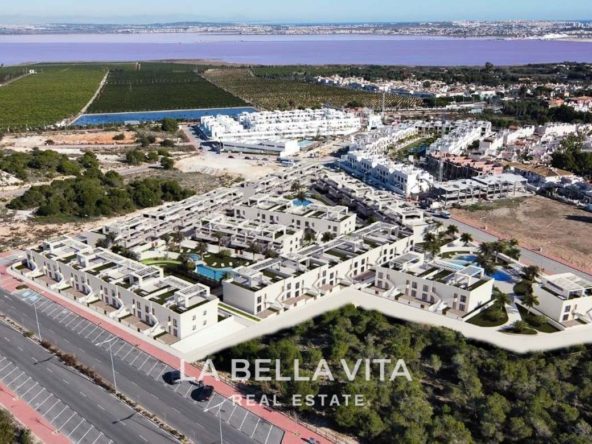 Modern Bungalows for sale in Los Balcones, Torrevieja, Alicante, Spain with sea view