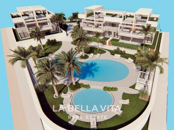 Modern Bungalows for sale in Los Balcones, Torrevieja, Alicante, Spain with sea view