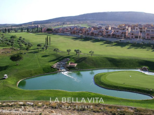 Luxury frontline golf Property for sale in La Finca Resort, Algorfa, Alicante, Spain