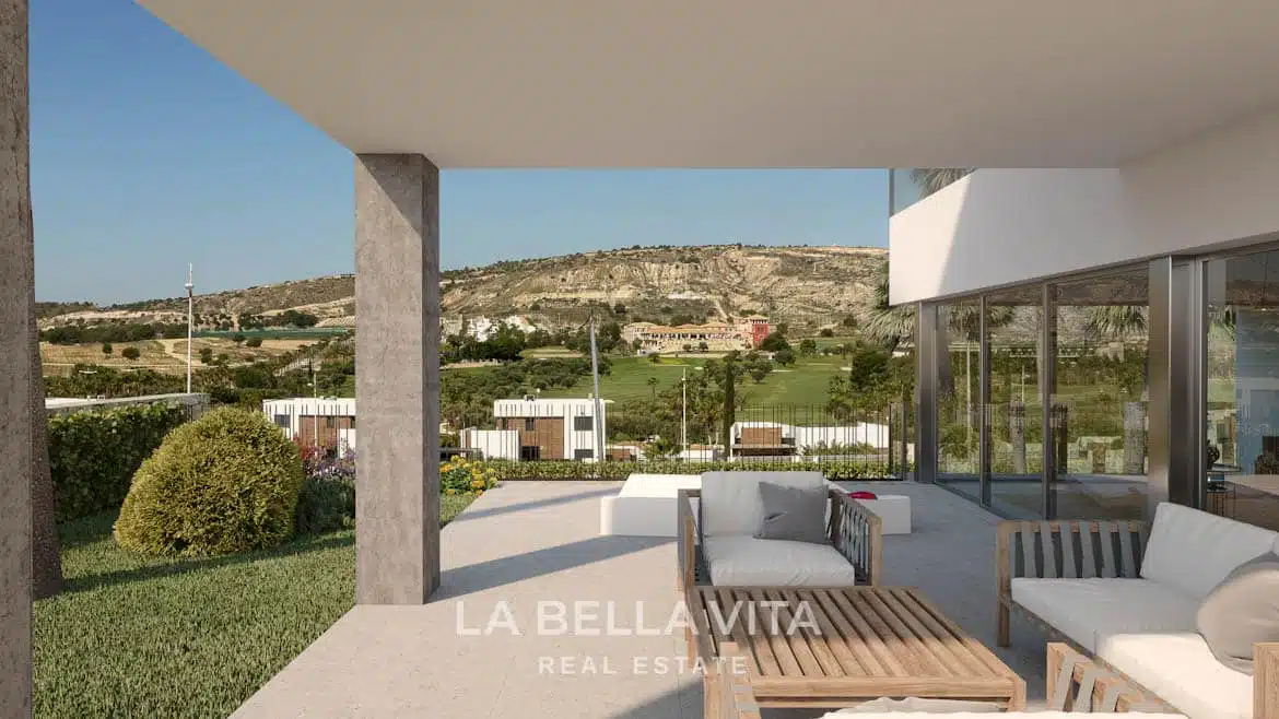 Luxury frontline golf Property for sale in La Finca Resort, Algorfa, Alicante, Spain