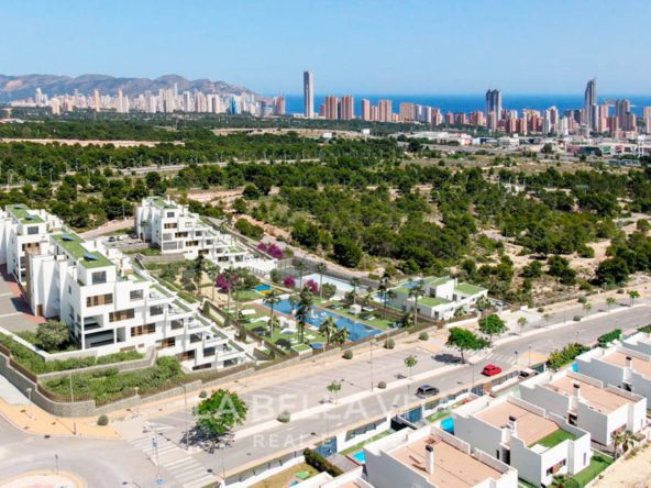 Luxury new build apartments for sale with sea view in Finestrat Benidorm, Alicante