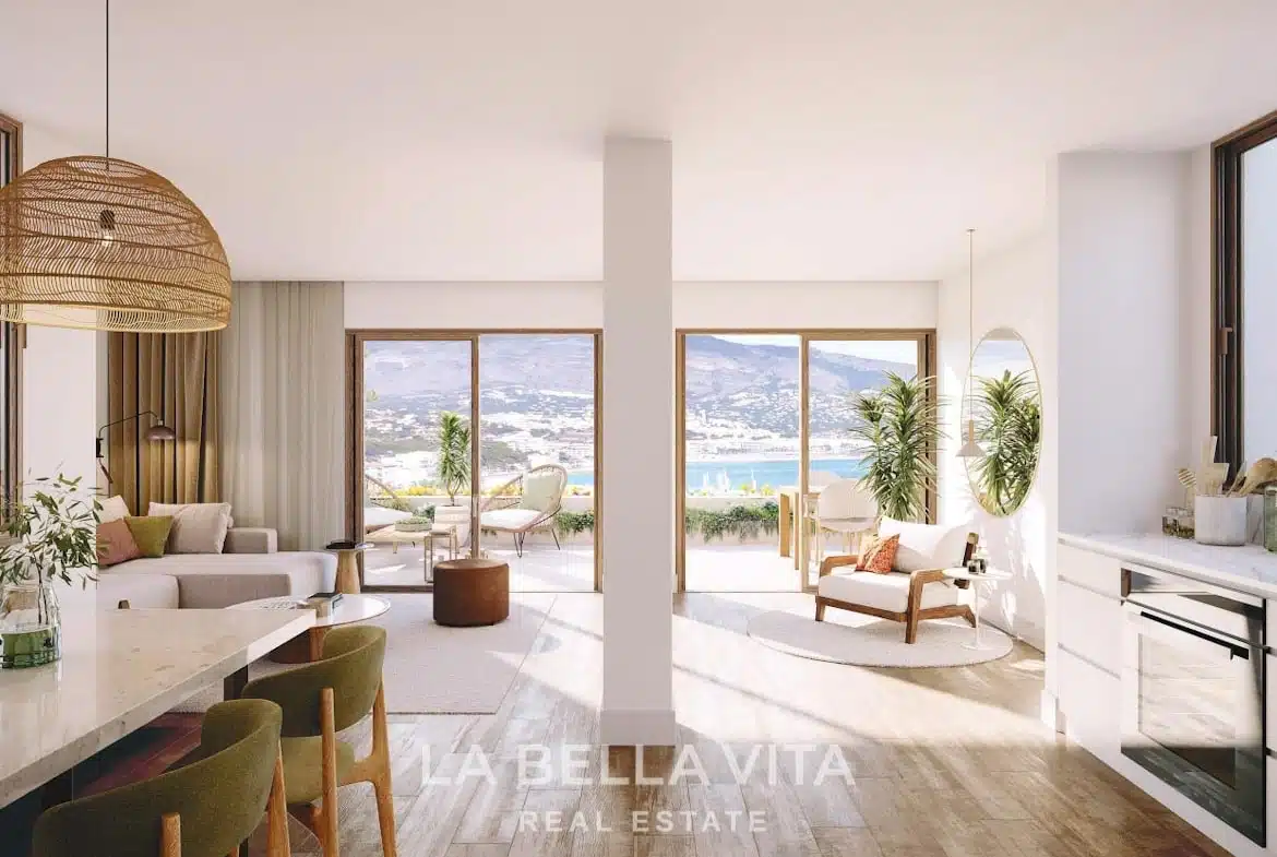 Unique New Build Luxury Apartments for sale in Albir, Alfaz del Pi, Costa Blanca