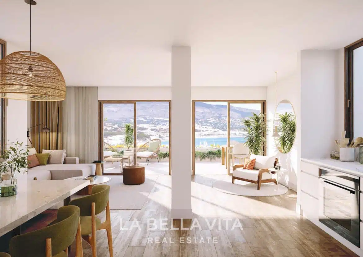 Unique New Build Luxury Apartments for sale in Albir, Alfaz del Pi, Costa Blanca