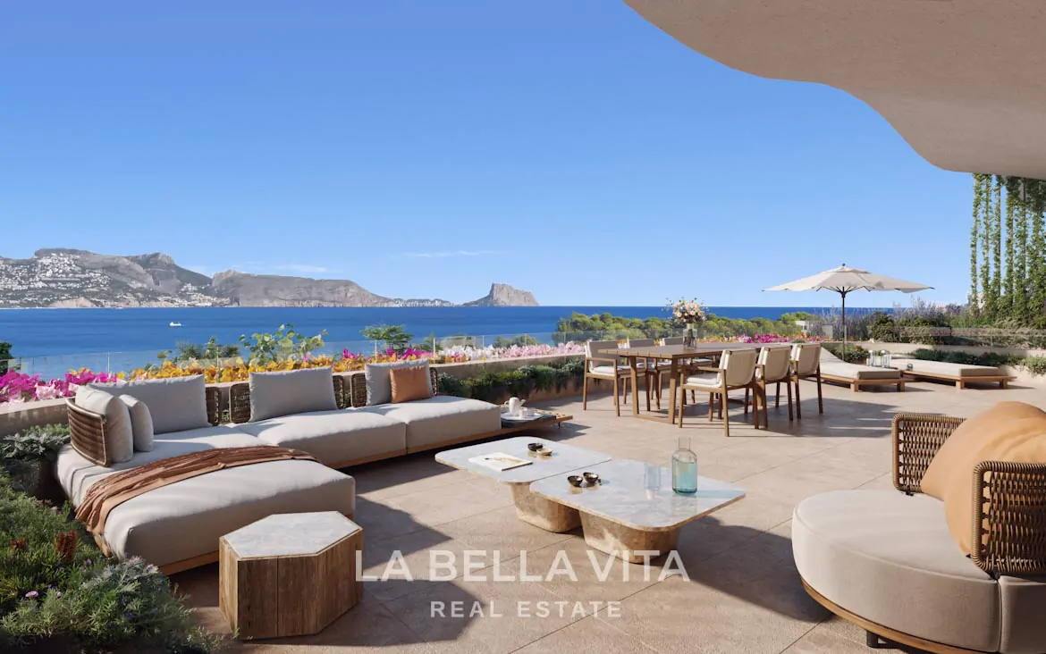 Unique New Build Luxury Apartments for sale in Albir, Alfaz del Pi, Costa Blanca