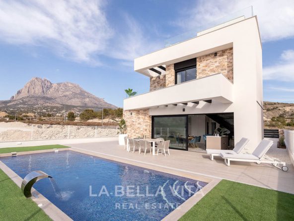 Independent Luxury Villas with sea views for sale in Balcón de Finestrat, Alicante, Spain