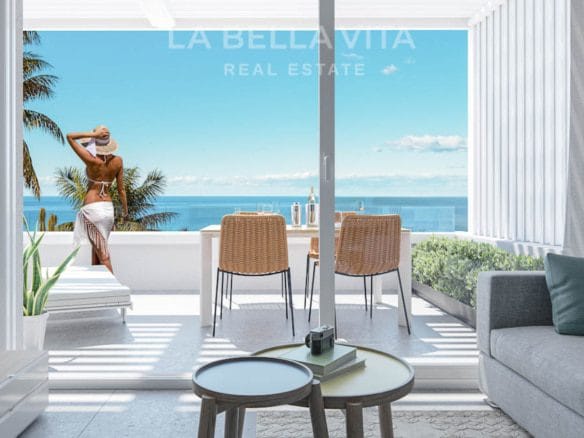 Luxury properties with sea view for sale in Villajoyosa, Alicante, Spain