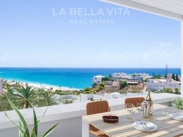 Luxury properties with sea view for sale in Villajoyosa, Alicante, Spain