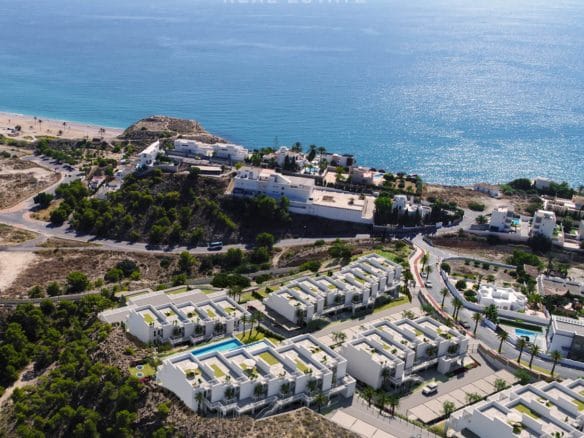 Luxury properties with sea view for sale in Villajoyosa, Alicante, Spain