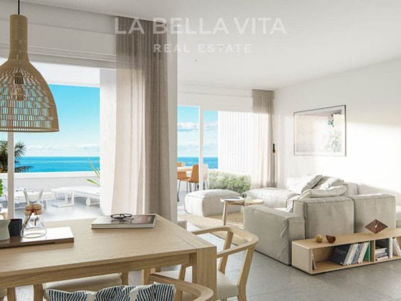 Luxury properties with sea view for sale in Villajoyosa, Alicante, Spain