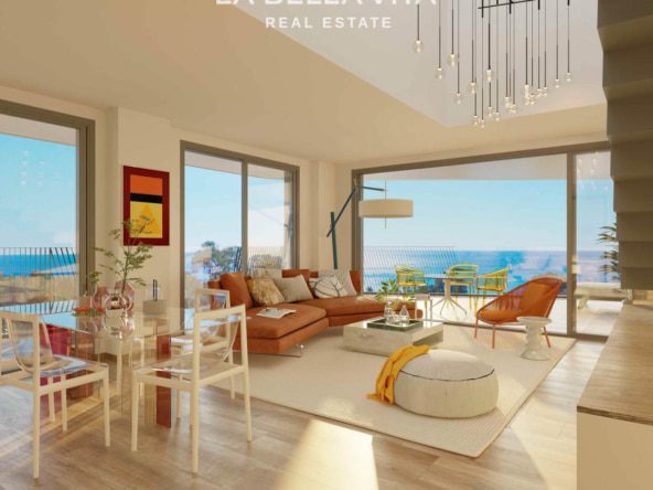 Luxury beach properties with sea view for sale in Villajoyosa, Costa Blanca North