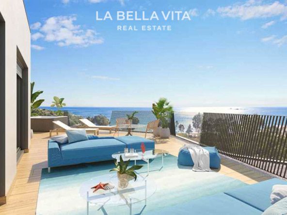 Luxury beach properties with sea view for sale in Villajoyosa, Costa Blanca North